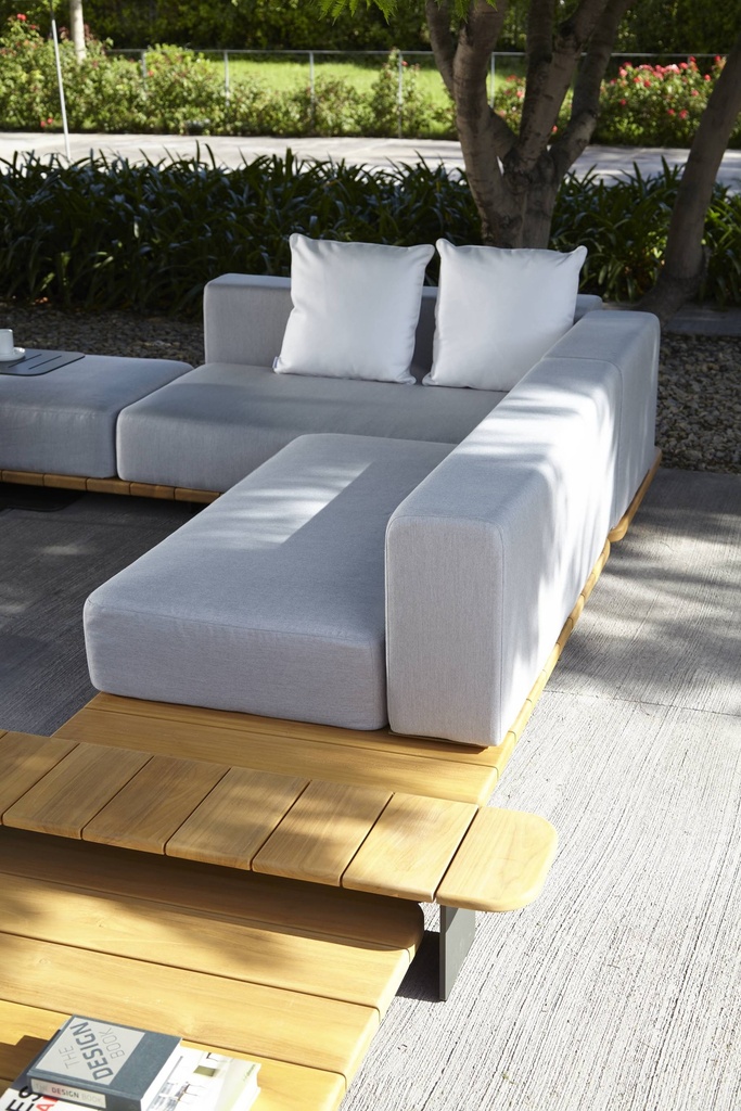 PAL BASE 246x92 CM & ASIENTO DOBLE & RESPALDO DOBLE DERECHO - IMAGEN 2