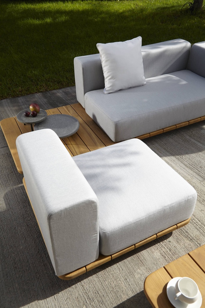 PAL BASE 246X92 CM & ASIENTO DOBLE & RESPALDO DOBLE & BRAZO IZQUIERDO