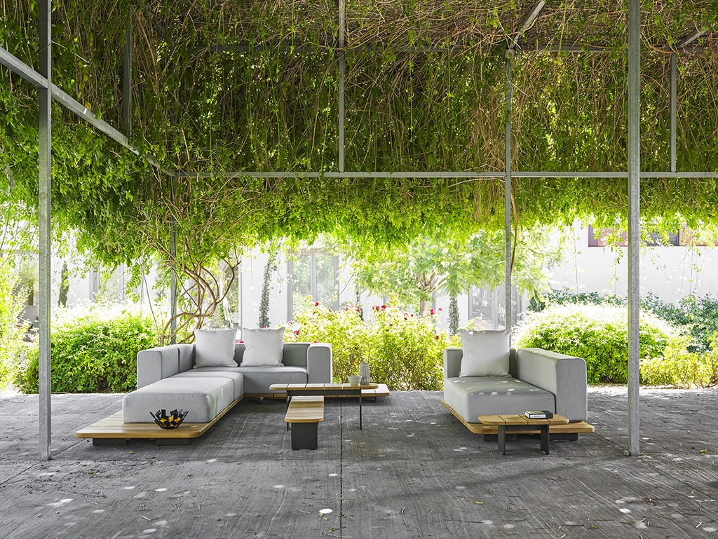 PAL BASE 246X92 CM & SOFÁ 2 COMPLETO DERECHA - IMAGEN 1