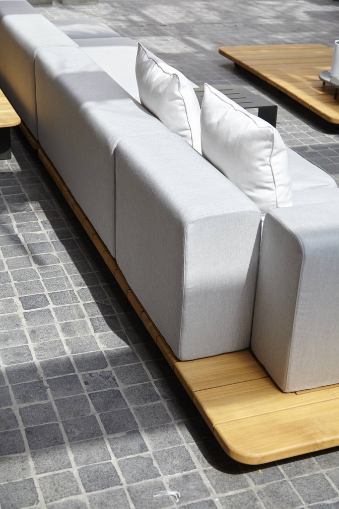 PAL BASE 246X92 CM & ASIENTO & RESPALDO DOBLE & ASIENTO & RESPALDO SINGLE & BRAZO DERECHO DESPLAZADO IZQUIERDO - IMAGEN 3