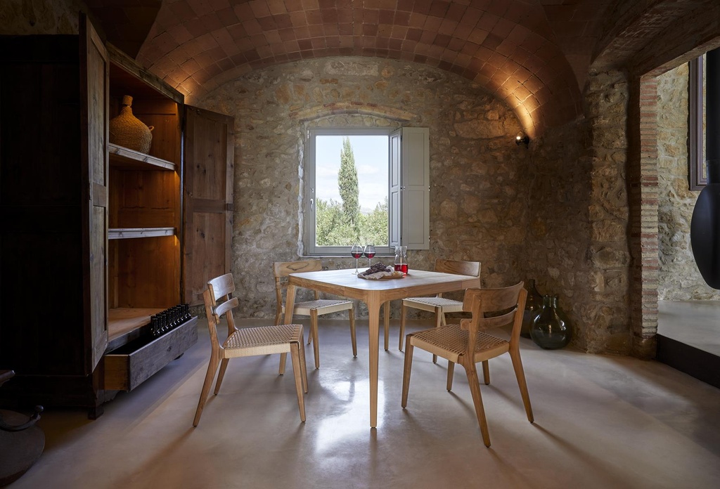 PARALEL MESA COMEDOR CUADRADA 100X100 CM - IMAGEN 5