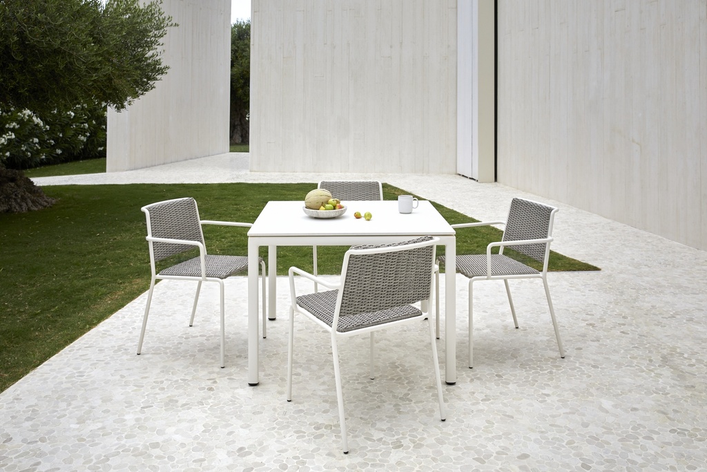 SUMMER MESA COMEDOR CUADRADA 100X100 CM - IMAGEN 3