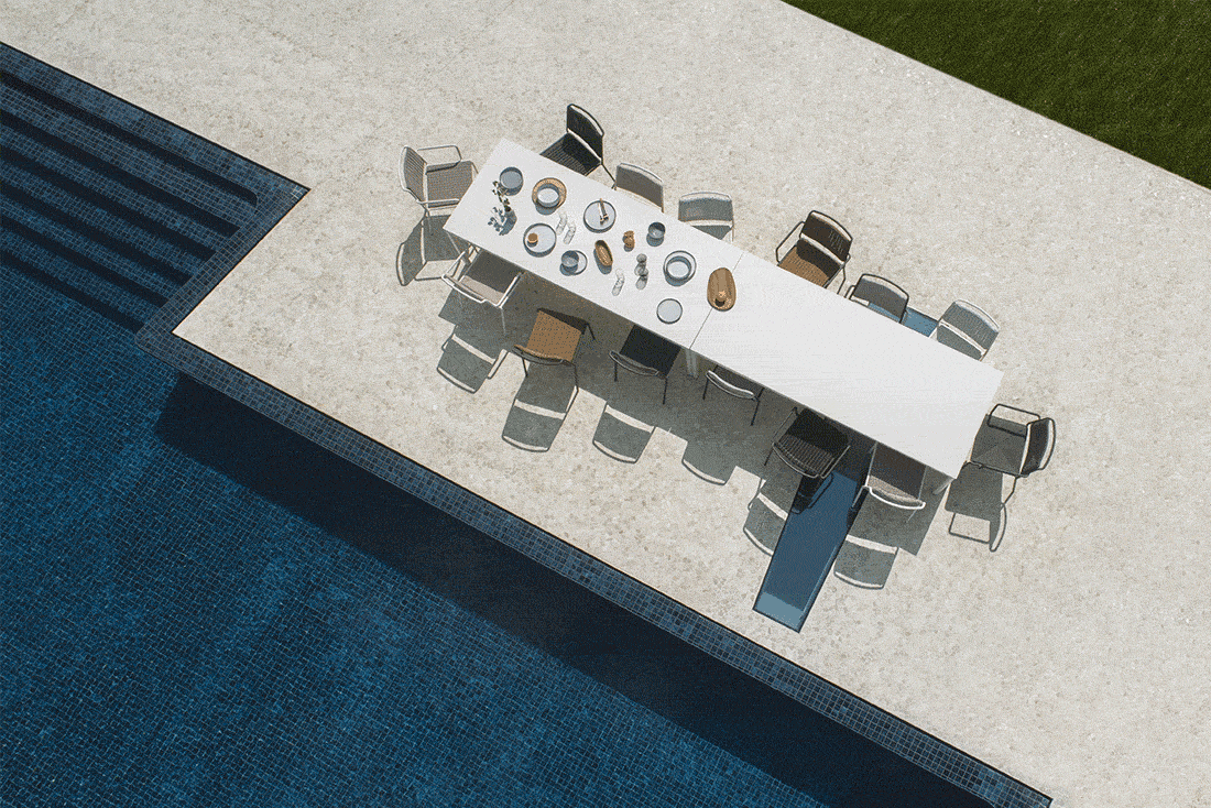 SUMMER MESA COMEDOR RECTANGULAR 240X100 CM - IMAGEN 2