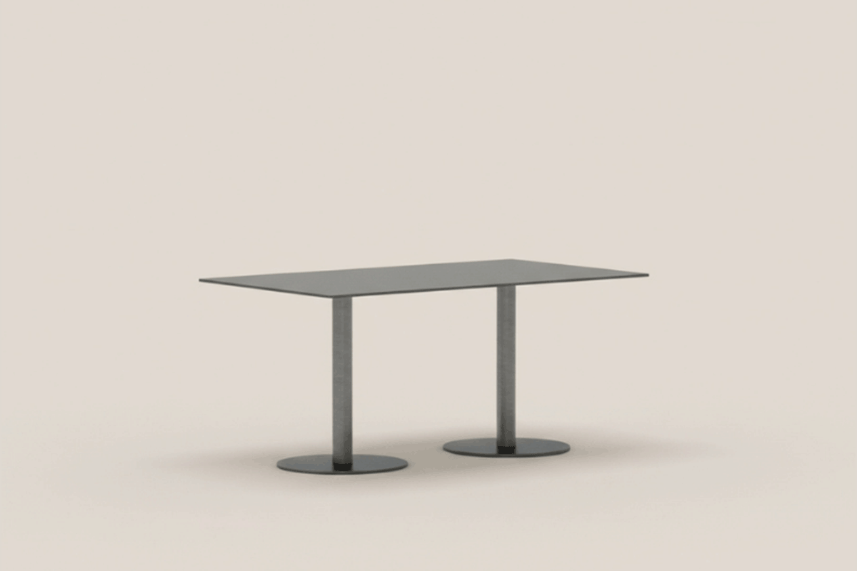 LIS PIE DOBLE MESA COMEDOR