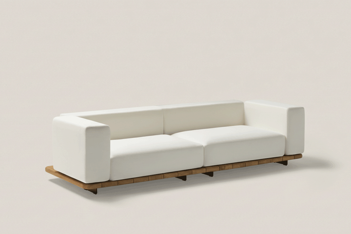 PAL BASE 246X92 CM & SOFÁ 3