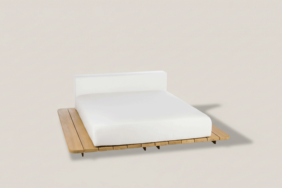 PAL BASE 185x185 CM &  ASIENTO TUMBONA &  RESPALDO DOBLE