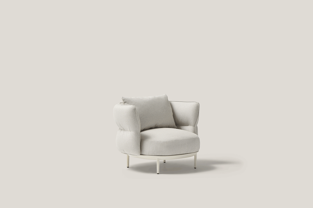 AMBA ESSENCE SILLÓN C/34 BLANCO MINERAL