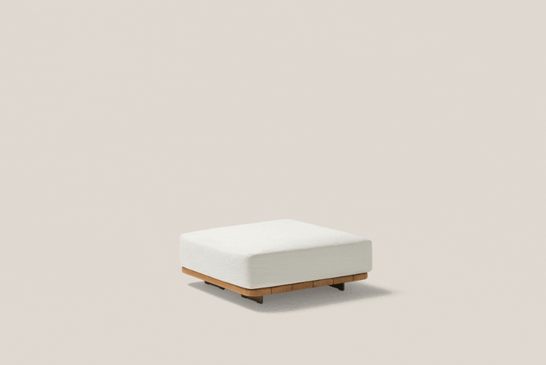 PAL BASE 92X92 CM & PUF