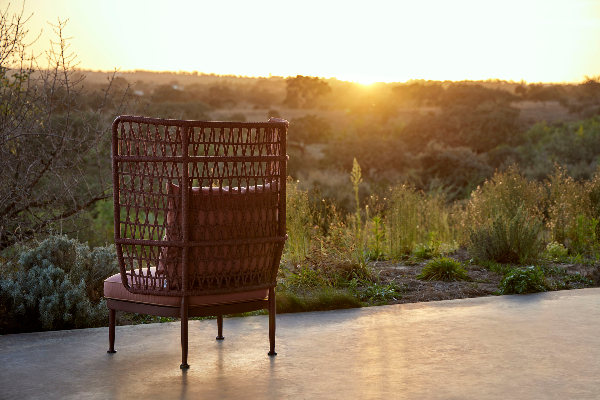CURIO HIGH BACK LOUNGE CHAIR